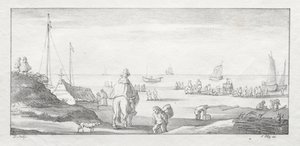 Hollanda Sahili Boyunca, 1811-1816. by Ferdinand the Elder Piloty