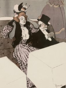 Merak. / Karın bunu duyunca ne diyor? by Ferdinand von Reznicek