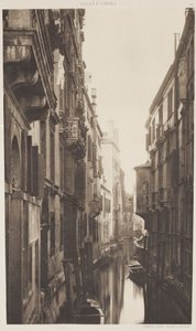 Albrizzi Kanalı by Ferdinando Ongania