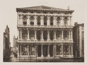 Rezzonico Sarayı by Ferdinando Ongania