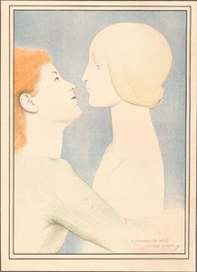Çağlar Boyunca, c1895 by Fernand Khnopff