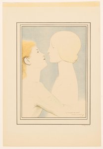 Çağlar boyunca by Fernand Khnopff