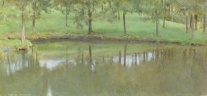 Musluk; Durgun Su, c.1894 by Fernand Khnopff