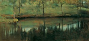Durgun su by Fernand Khnopff