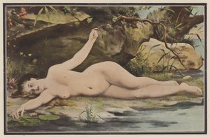 Gölgede otuz derece (renkli taş) by Fernand Lematte