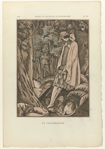 Bugünün Modası ve Görgü Kuralları, 1922, Pl.6: The Huntress