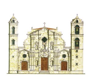 Havana Katedrali. Küba by Fernando Aznar Cenamor