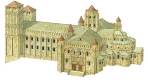 Santiago de Compostela Romanesk Katedrali. Yeniden yapılanma. ispanya