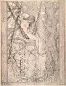 Lianenschaukel by Fidus