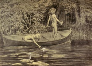 Su gülleri by Fidus