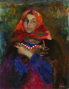 Kırmızı Başörtülü Rus Kızı