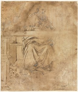 Aziz Jerome Çalışmasında, c. 1490. by Filippino Lippi