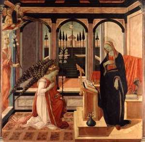 Müjde (resim) by Filippino Lippi