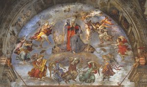 Varsayım, Carafa Şapeli, Santa Maria sopra Minerva, Roma, 1488-93 by Filippino Lippi