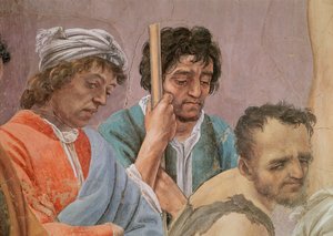 Simon Mago ile Anlaşmazlık ve Aziz Petrus'un Çarmıha Gerilmesi, c.1480 by Filippino Lippi
