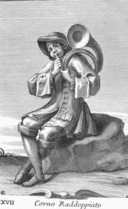 Çift Boynuz, Armonica Dolaptan XVII levhası, 1722