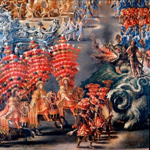 28/02/1656 tarihinde Christine de Suede (Cristina di Svezia) onuruna Palazzo Barberini