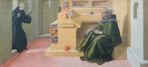 Aziz Augustine'in Teslis vizyonu by Filippo Lippi