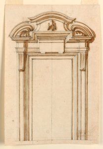 Çizim, Bir Kapı Kasasının Yüksekliği, 1750-75
