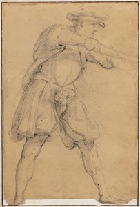 Silahla nişan alan adam by Filippo Paladini