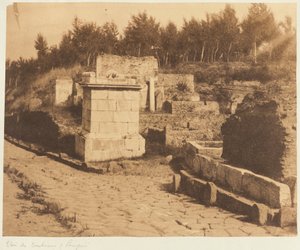 Mezarlar Sokağı, Pompeii by Firmin Eugène Le Dien