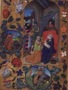 Ekle Ms 17280 fol.197b Magi