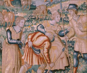 Flaman halısı. Alkışlamak. Oudenaarde Atölyesi. 17. yüzyıl. by Flemish School