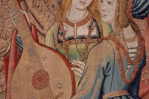 Flaman halısı. David ve Bathsheba