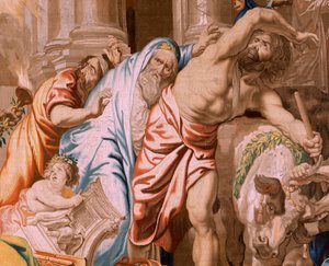 Flaman halısı. Seri Eucharist