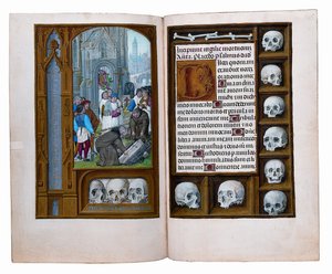 Rothschild Saatler Kitabından Folyolar, Ghent veya Bruges, c.1505 by Flemish School