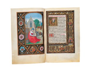 Rothschild Saatler Kitabından Folyolar, Ghent veya Bruges, c.1505 by Flemish School