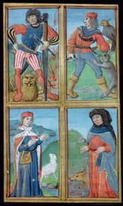 Ms Hunter 9 f.6r Knights and Noblemen, De Medina Fen I. II