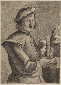 Gülümseyen genç bir adamın portresi by Flemish School