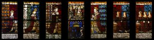 Edward IV Kraliyet Ailesi in situ, c.1480 (vitray) by Flemish School
