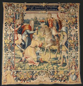 Hannibal'in Tarihi, 1570 dolayları (goblen) by Flemish School
