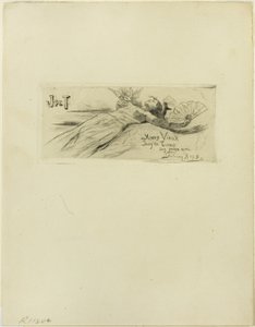 Flört by Félicien Rops