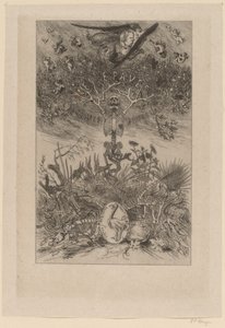 Frontispiece: Waifs (Les Epaves) by Félicien Rops