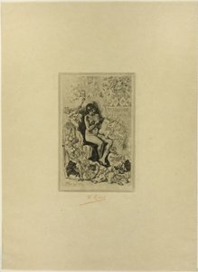 Rimes de Joie için kapak resmi by Félicien Rops