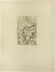 La messe de Gnide'nin ön yüzü by Félicien Rops