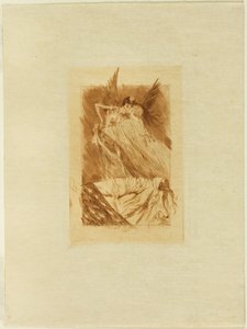 The Dead Kisses'ın ön yüzü by Félicien Rops