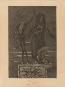 Yüce Yardımcısı: Frontispiece by Félicien Rops