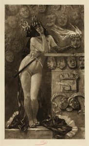 Modern Maskeler by Félicien Rops