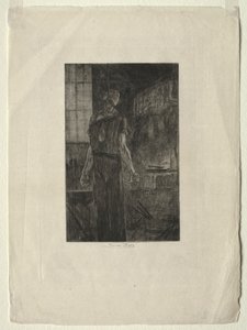 Levallois-Perret'in Asılması by Félicien Rops