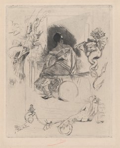 Son Maja, 19. yüzyılın ikinci yarısı. by Félicien Rops