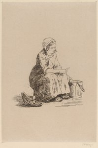 Küçük Patates Soyucu Küçük patates soyucu. by Félicien Rops