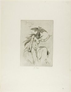 Savaşçı by Félicien Rops
