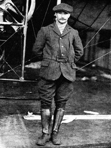 Büyük Bleriot pilotu Henri Salmet, Hendon, Londra, 1912 1933.