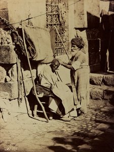 Damas et Baalbek albümü: Suriye Berberi by Félix Bonfils