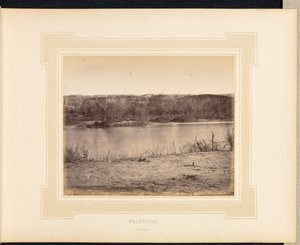 Filistin: Ürdün Nehri by Félix Bonfils