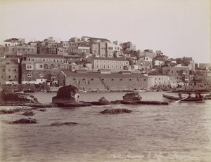 Yafa Panoraması, yak. 1880. by Félix Bonfils